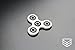 Fidget Spinner - Triune Spinner by Pocket Fidget - HIGH SPEED Si3N4 Ceramic Bearing, Fast EDC Fidget Toy for Increased Focus, Stress Relief, ADHD, Autism, and Anxiety.