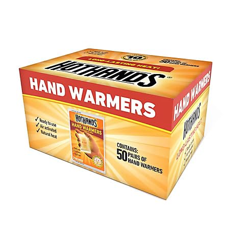 HOTHANDS HAND WARMER BULK 50 PK. BOX (50...