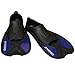 ANGGO Short Dive Fins for Swimming and Snorkeling (Blue, X-Large)