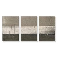 3 Piece Canvas Wall Art - Abstract Color - Canvas Prints Home Artwork Decoration for Living Room,Bedroom - 16