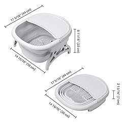 AW Collapsible Folding Foot Bathtub Soak Basin Feet