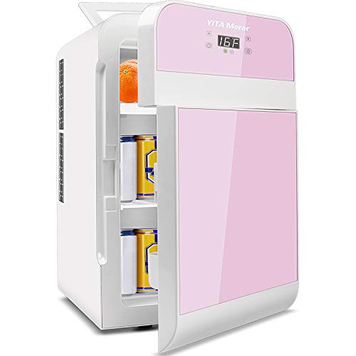YITAMOTOR Skincares Makeups Mini Fridge 20 Liter Double Doors Fridge