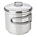 Esbit 585ml Solid Fuel Stainless Steel Stove & Cookset for Hiking & Camping