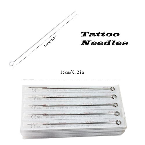 Tattoo Needles Yuelong 100pcs Mixed Tattoo Guns Needles 3rl 5rl 7rl