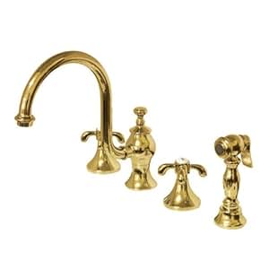 Kingston Brass KS7782TXBS French Country 8-Inch Widespread ...