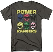 Power Rangers Masks Helmets T Shirt & Stic