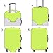 Fvstar Luggage Cover Washable Dustproof Travel Suitcase Cover Spandex Elastic Luggage Protector TSA Approved Baggage Protective Cover with Zipper Closure(L (for 25-28 inch luggage),Colorful 2)