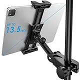 LZSIG Tablet Mount Holder for Microphone Stand and