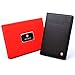 Sotania - Swiss Leather Passport and Credit Card Holder Case RFID Blocking Cover Travel Document Organizer Wallet Gift for Men, Women (Black)