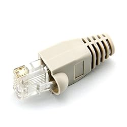 100Pcs Cat5E CAT6 RJ45 Cable Strain Relief Boots