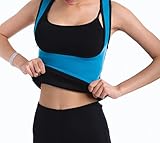 ValentinA Womens Slimming Sweat Vest Hot Neoprene Shirt Body Shapers for Weight Loss