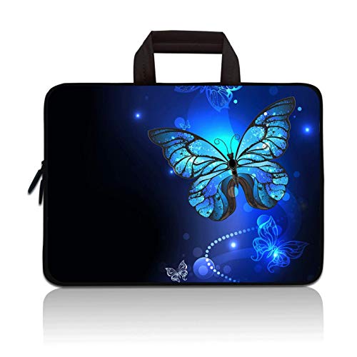 acer Laptop Sleeve Blue Butterfly