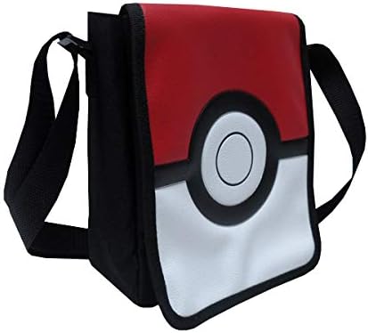 CYP BRAND Bandolera Pokémon Unisex Kids’ Pokémon shoulder bag, Blanco/Rojo, n/a, Red and Black - Image 3