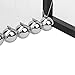 Newton's Cradle, 5 Pendulum Balls, Desk Toys Science Ornament Physics Energy Conservation Model, Learning Toy Fun Gadget Pendulum for Office and Home Decoration