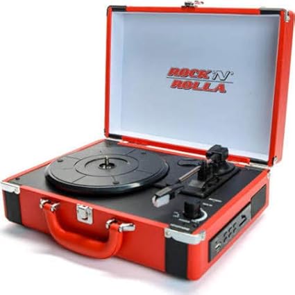 rechargeable record player