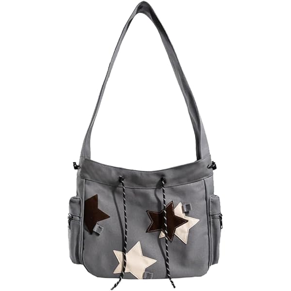 Amazon.com | Y2K Star Messenger Bag Vintage Canvas