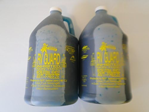 2 GALLONS RV GUARD NON TOXIC PROPYLENE GLYCOL ANTI-FREEZE FOR RVS POOLS HOMES BOATS