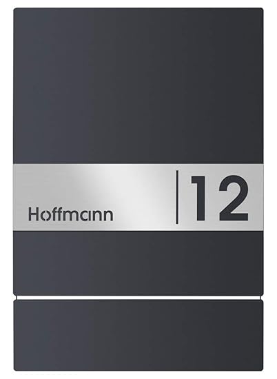 frabox Design Briefkasten Skive, mit Zeitungsfach