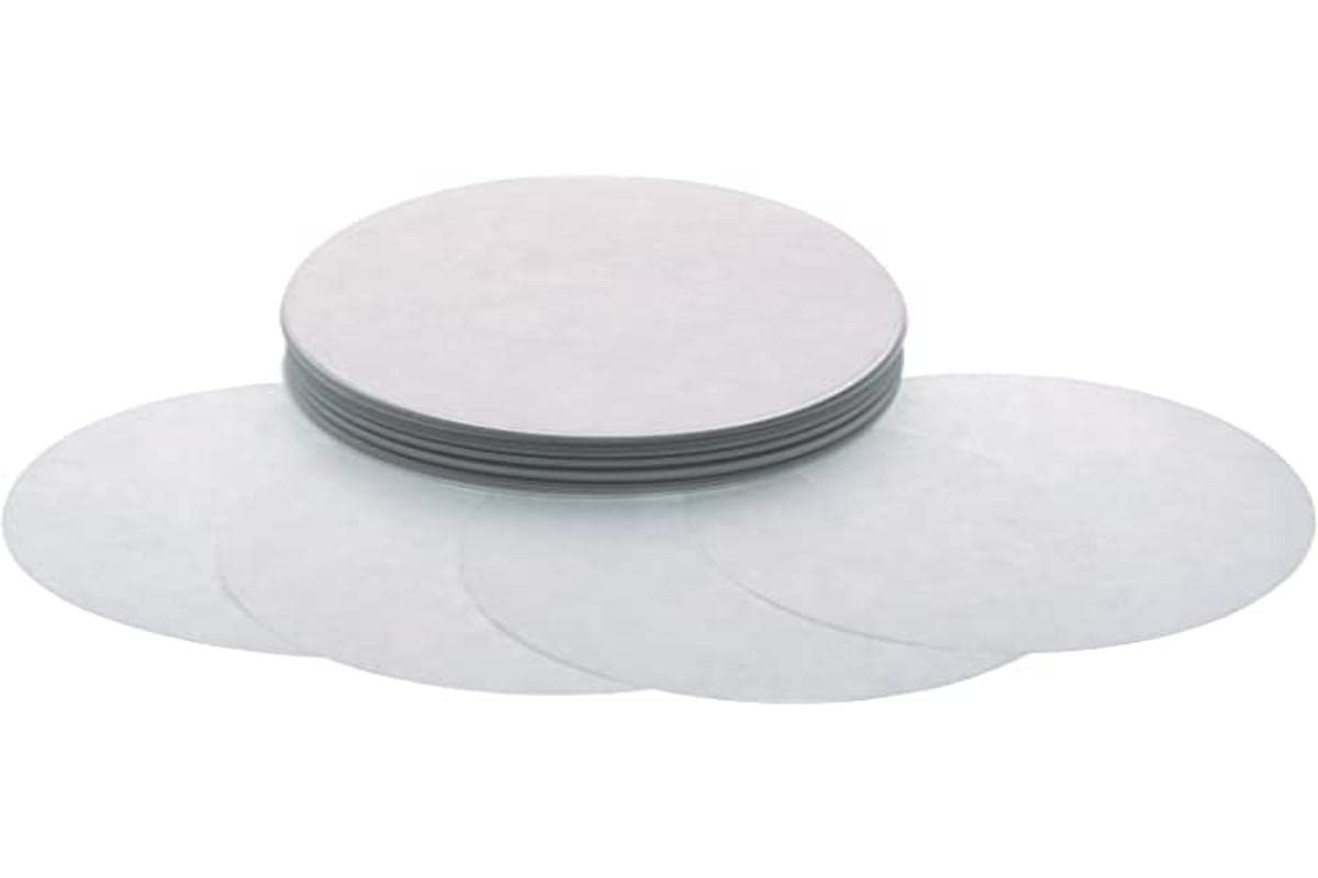 KitchenCraft Wax Paper Burger Discs, 8.5cm (Pack of 25), White