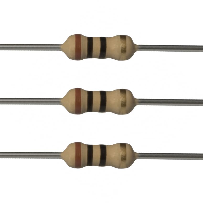 E-Projects 25EP51210R0 10 Ohm Resistors, 1/2 W, 5% (Pack of 25)