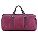 G4Free 60L Lightweight Foldable Duffel Bag Sports Gym Travel Duffel Overnight Weekend Bag Carry on Luggage Men Women (Purple)