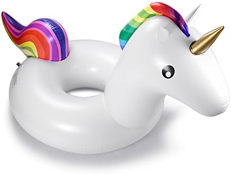 Vickea Giant Inflatable Pool Float with Rapid Valves