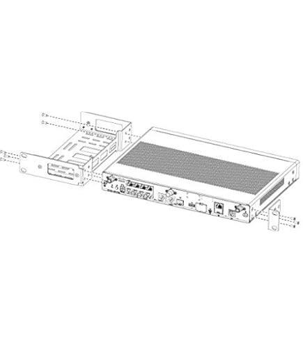 cisco ISR 1000 ラックマウントキット　ACS-1100-RM Amazon.com: Rackmount Kit 1100, Compatible with Cisco 1100