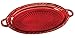 Miles Kimball Red Depression Style Glass Serving Platter