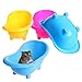 Kocome 1Pc Mini Hamster Gerbils Bathtub Small Pets Bath Sand Room Bathroom Bathing Case