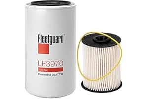 Genuine Fleetguard - Cummins Filtration LF3970 - FS19855 Kit Fleetguard For Cummins Dodge Ram