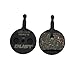 Bike Disc Brake Pads for Avid BB5 Organic Semi-Metallic Disc Brake Pads With Spacer for BB5 Bikes Disc Brake System Smooth and More Powerful Braking Less Harsh Noise (Black) (BB5)