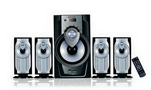 kingvox 4.1 Speakers With 6.5Inches Sub Woofer For Deep bass