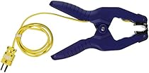 Fieldpiece ATC2 Large Pipe-Clamp Thermocouple 3/8&rdquo; to 2 1/4&rdquo; for Air Conditioning