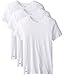 Lacoste Men's Cotton Crew-Neck T-Shirt Undershirt (3-Pack), White, X-Large