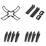 EACHINE E58 WiFi FPV Drone Accessories 8 Pcs Blades 4 Pcs Propeller Guard 2 Pcs Landing Gear Skids Sets