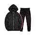 MANTORS Men's Hooded Athletic Tracksuit Full Zip Casual Jogging Gym Sweat Suits