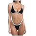 Leadmall Women’s Sexy Thong Bikini Set – Ladies Push Up Spaghetti Strap V Neck Two Piece Swimsuit Bathing Suit Beachwearthumb 4