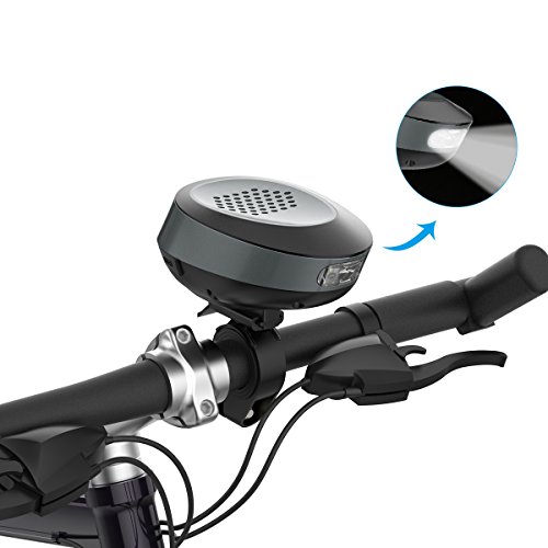 Bike Speaker Light with Mount, RYOKO 4 In 1 Bicycle Waterproof Wireless ...