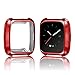 FitTurn Case Compatible with Fitbit Versa Case TPU Protective Case Fashion Color Frame Shock Resistant Proof and Shatter-Resistant Cover Protector Shell for Fitbit Versa Smart Watch