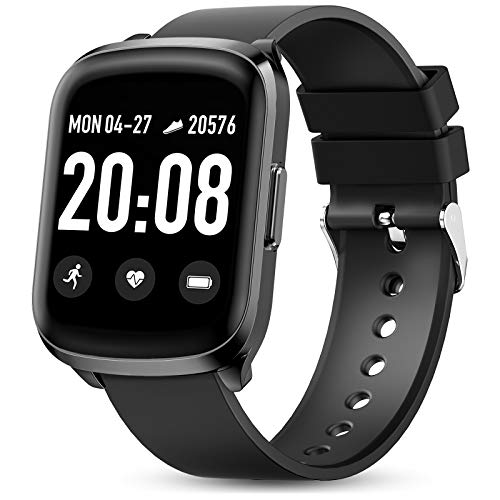 GOKOO smartwatch Fitness Orologio da Uomo da Donna, cardiofrequenzimetro, contapassi e Orologio Calorie, Tracker…