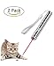 LaZimnInc Pet Cat Catch the LED Light Interactive Exercise Toy Cat Training Tool, 2-Pack