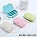4 PC Pill Cases 4 Removable Compartments Pill Box Organizer Medicine Travel Pill Case for Pocket or Purse Daily Pill Box (4PCS Pill Cases 4 Removable Compartments)