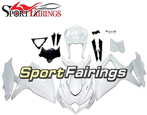 Sportfairings Unpainted Motorbike Fairings For Suzuki GSXR600-750 2008 2009 2010 ABS Plastic Injection Full Set Sportbike Hulls Cowling Covers