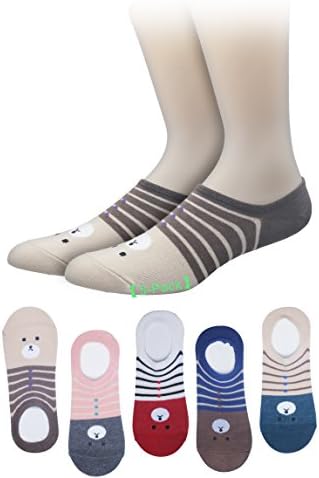 5 Pairs Girls Socks Soccer Sports #MW4562 UW419C16