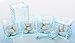 Adorable Baby Boy Blue Acrylic Alphabet Fillable Baby Blocks- For Showers, Decorating and More- 24 Total Blocks