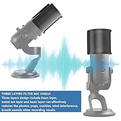 Microphone Pop Filter for Blue Yeti,PEMOTech