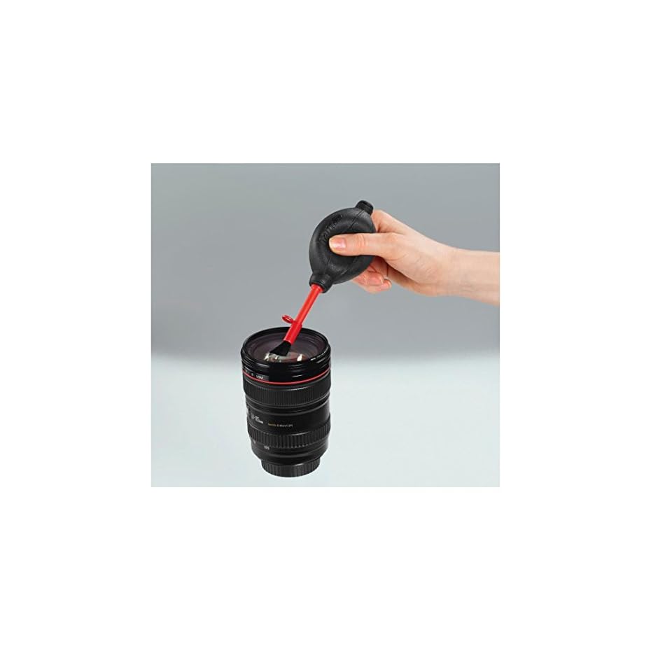 Hama Blasebalg Dust Ex Brush 55 - Soffietto Per Pulizia Polvere Con Pennello - Foto 5