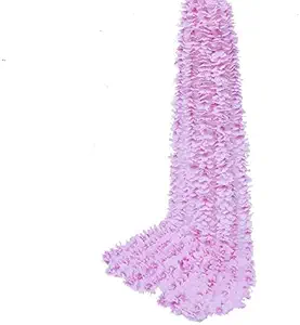 LUSHIDI 32.8Ft Artificial Silk Wisteria Vine Hanging Flowers Garland Home Outdoor Wedding Arch Garden Wall Decor,Pack of 10 (Purple)