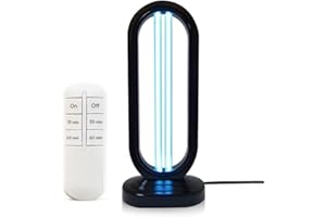 UVC Light 38W U V& 0 Z with 3-Speed15/30/60 Minutes Timing and Remote Control (Remote Control Included) for Home Office Schoo