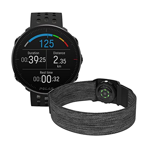 POLAR Vantage M2 OHR BLK/Gry S-L in Oman Whizz Fitness Trackers